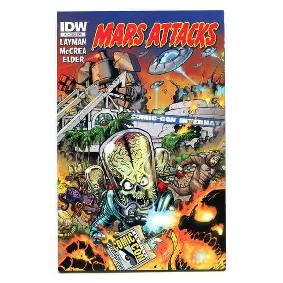 SDCC 2012 Exclusive Mars Attacks Comic