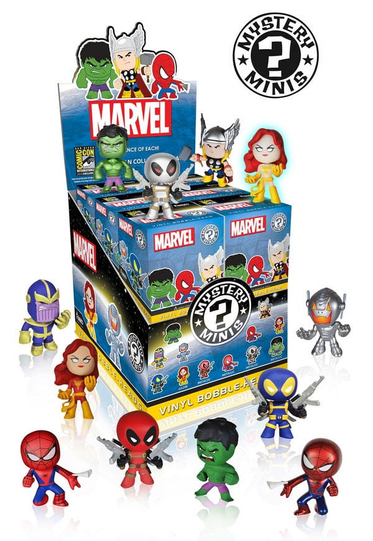 Mini marvel on sale figures