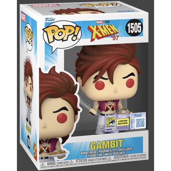 SDCC Con Exclusive 97' Gambit Marvel X-Men Vinyl Figure