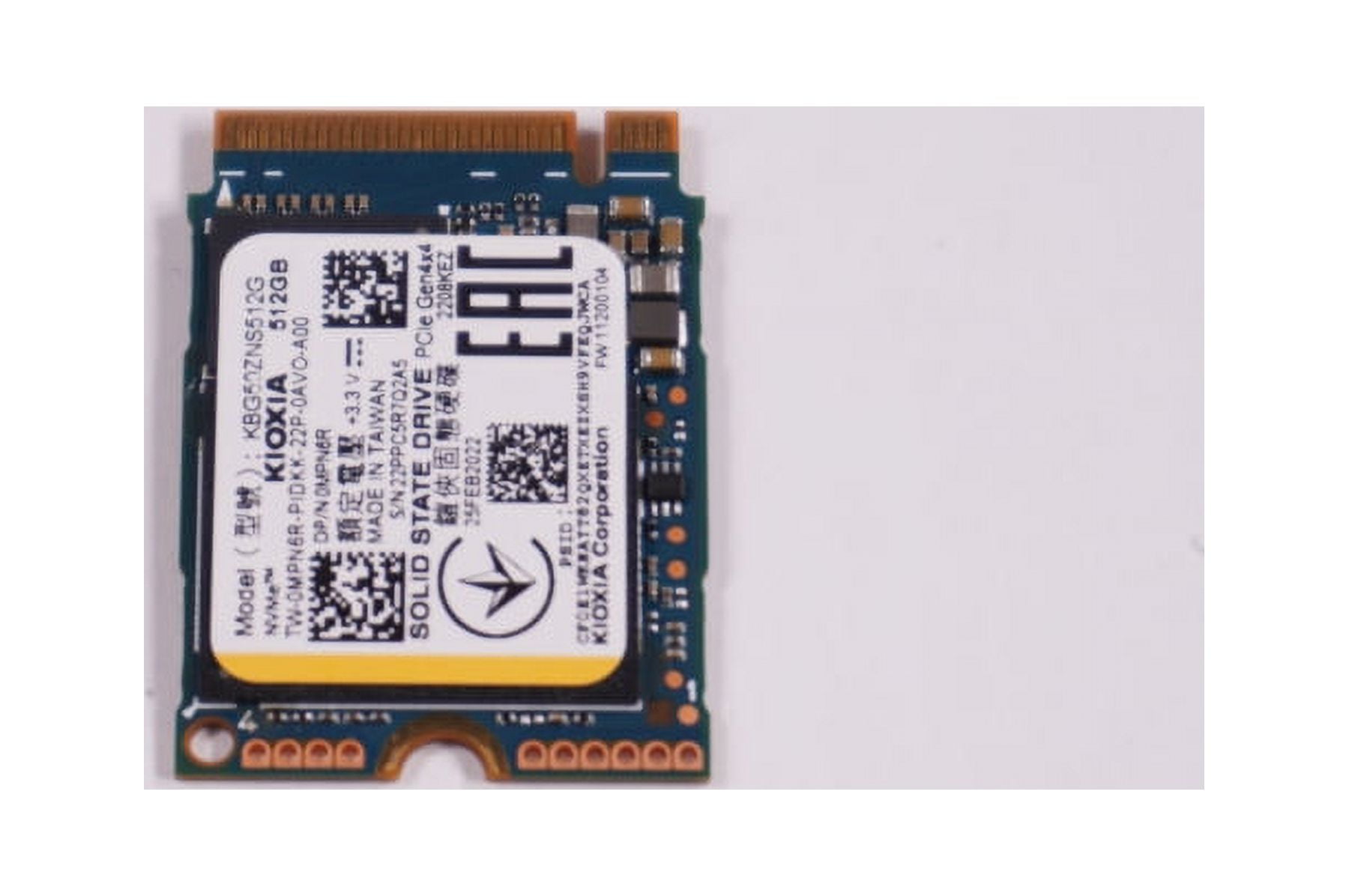 SDDPTQD-512G-1012 Dell 512GB NVMe SSD Drive I7420-7976SLV-PUS