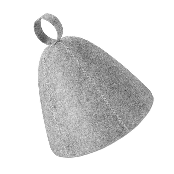 SDFGTstore 1/2pcs Wool Felt Sauna Hat Shower Cap Bath Hair Turban Quickly Towel Drying Hats