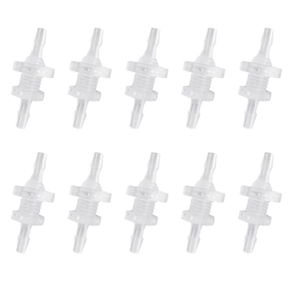 SDFGTstore Reliable Tube Connector Set Plastic Hose Barb Fittings for Aquarium Fish Tank