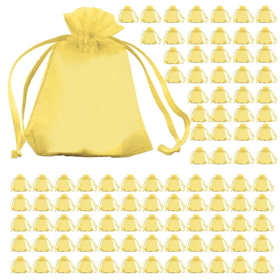 SDFGTstore 100Pcs Fruit Protective Bags for Strawberry Blueberry Flower Vegetables Garden Mesh Net Bags with Drawstring Bag