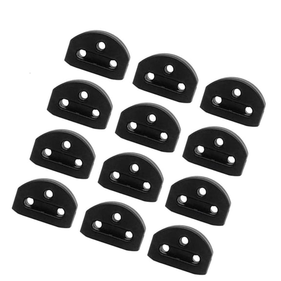 SDFGTstore 12Pcs Classical Guitar String Retainer Guitar String Ties Bridge Beads Guitar Rollers String Trees for Folk Guitar