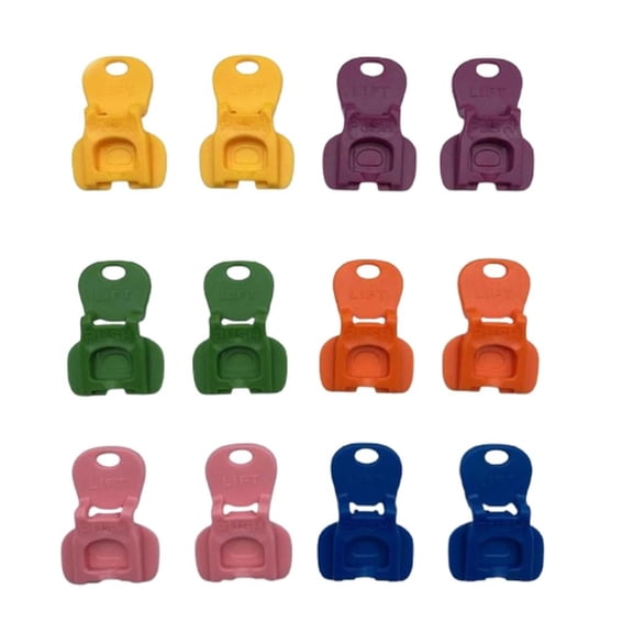 SDFGTstore 12pcs Plastic Bottle Lifters Tab Can Opener Bottle Caps Remover for Home Camping Travel Use Kitchen Gadgets