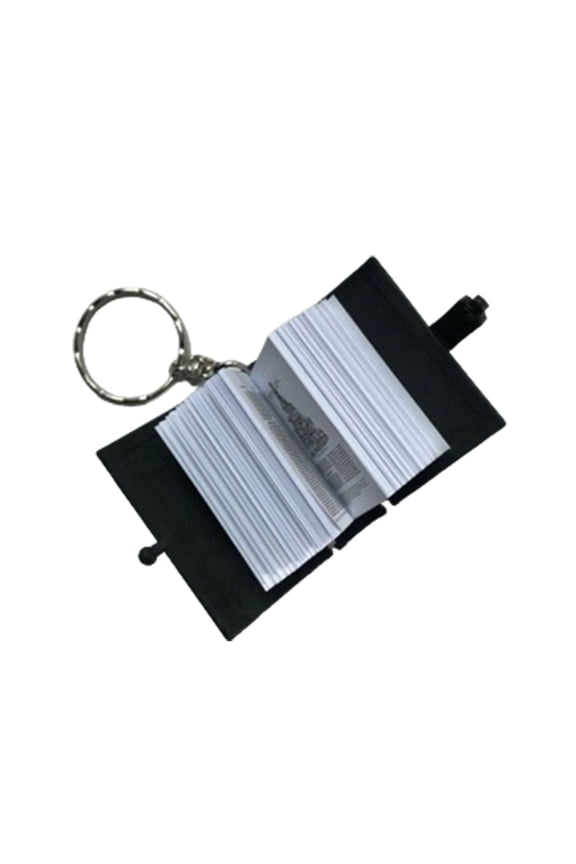 1PC Mini Bible Keychain Religious Mini Paper Spiritual Christian
