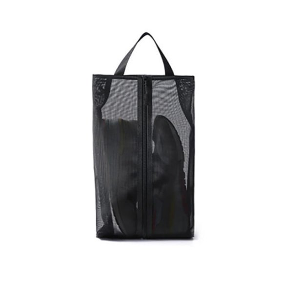 SDFGTstore 1Pc Breathable Shoe Bags with Mesh Fabric and Smooth Zippered Shoe Storage Travel Shoe Bag for Easy Access