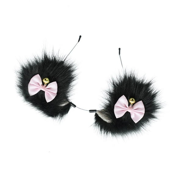 SDFGTstore 1Piece Dog Cats Wolf Foxes Tail Ears Headbands Christmas Fancy Party Costume Toy Gifts for Woman Man Cosplays