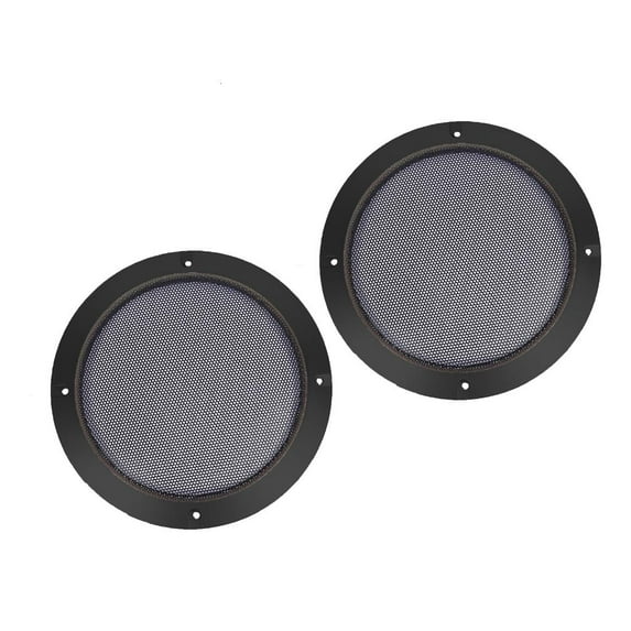 SDFGTstore 2'' 3'' 4'' 5'' 6.8'' 8'' Car Audio Subwoofer Speaker Cover Circle Grill Mesh