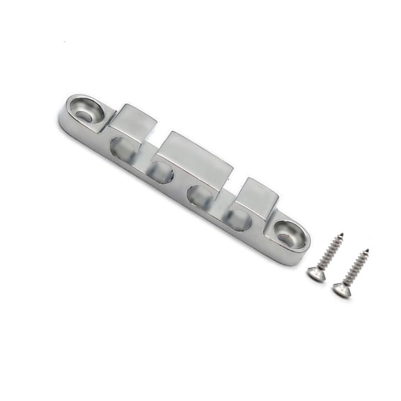 SDFGTstore 2/3/4 String Retainer Guitar String Fixer for Bass Guitars Metal Texture Optimizes String Alignment and Protection