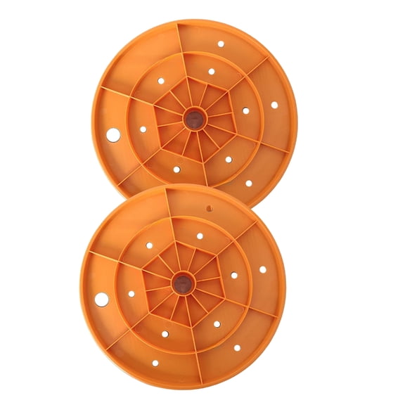 SDFGTstore 2 Pieces Heavy Duty Pot Insert Drainage Discs Prevents Root Rot Drainage Design