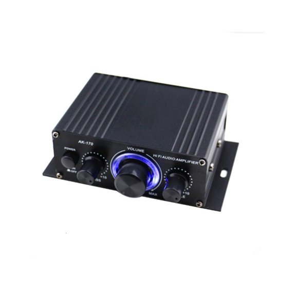 SDFGTstore 20W+20W Amplifier Module Double Channel HiFi Stereo Adjustable Preamplifier Board