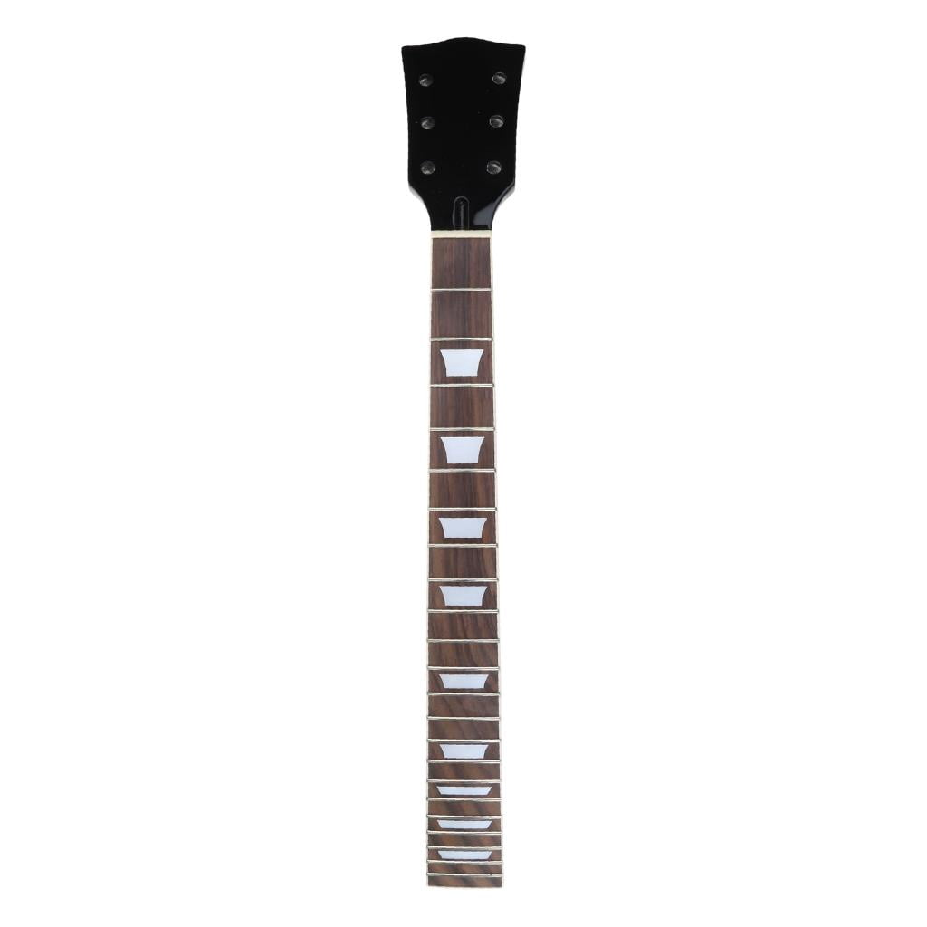 SDFGTstore 22 Frets Replacement Neck Fingerboard Maple Rosewood For Electric Guitar Part