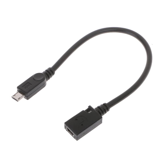 SDFGTstore 22cm USB Mini 5Pin male to Micro 5Pin female Adapter Cable Connector Cord Lead for MP3/ MP4 Player and Computer