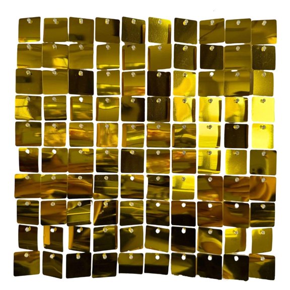 SDFGTstore 24pcs Glittering Wind Activated Decorative Panels Stage Backdrop Tiles Set