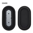 thumbnail image 1 of SDFGTstore 2PCS Oval Shape Bass Diaphragm Rubber Speaker Plate Passive Radiator Auxiliary Bass Vibration Plates 2040-6090, 1 of 11