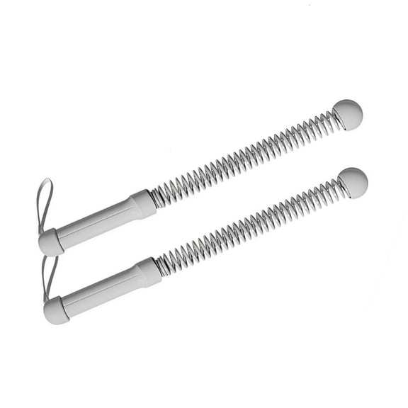 SDFGTstore 2Pcs Flexible Spring Arm Strength Expander Battle Rope Muscle Building Cord Strength Training Rod For Homes gym