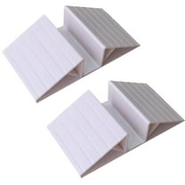 SDFGTstore 2Pcs Freestanding Dog Gate Fence Panel Gate Fence Support Feet Stable Stand