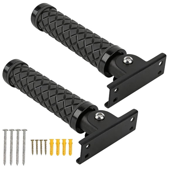 SDFGTstore 2Pcs Multifunctional Stair Assist Grab Bar Practical Handle Utility Handrail