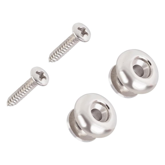 SDFGTstore 2pcs Guitar Strap Buttons Locks Guitar Straplocks Strap Retainer Pegs