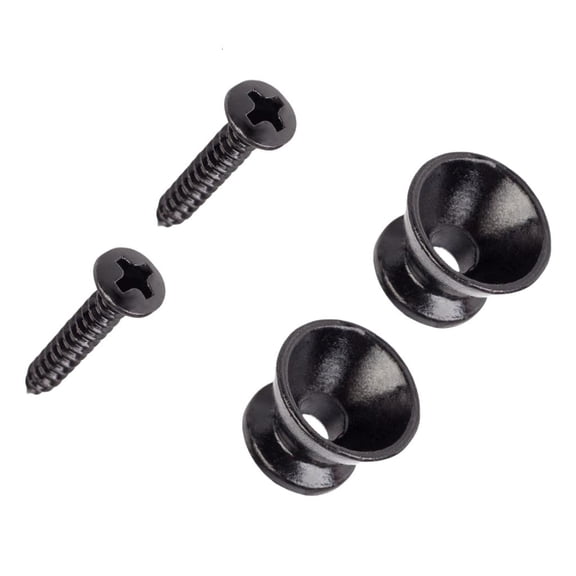 SDFGTstore 2pcs Guitar Strap Buttons Locks Guitar Straplocks Strap Retainer Pegs
