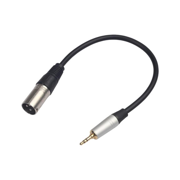SDFGTstore 3.5mm Male to XLR Sound Cable Converter for Camcorders, Recorders, Mixers
