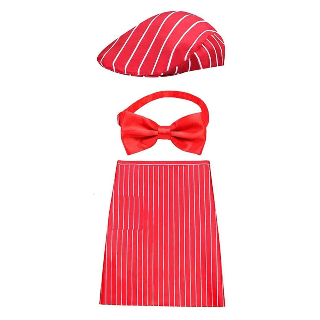 Waitress Kit SDFGTstore 3Pcs Waitress Costume 1950s Waiter Costume Kits Carnivals ...