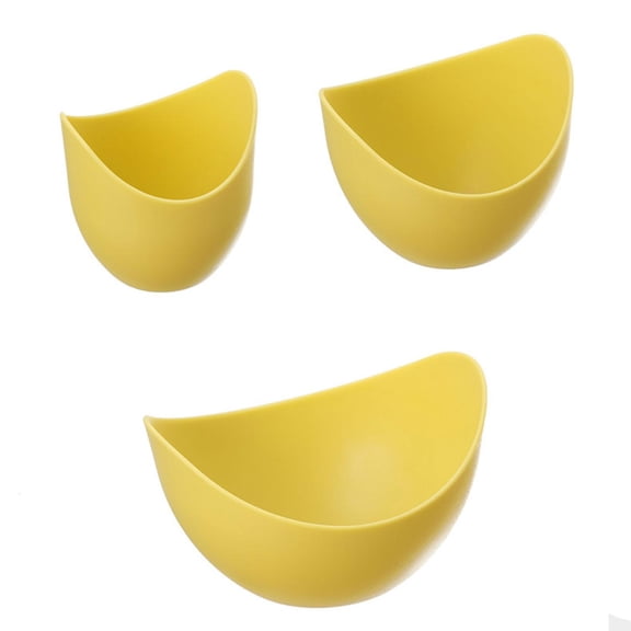 SDFGTstore 3pcs/set Flower Shape Candy Storage Box Fruit Nuts Tray Bowl Snacks Organizer Food Container Bins Snack Serving Plates