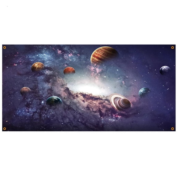 SDFGTstore 3x6ft Dreamy Starry for Sky Backdrop Cosmic Universe Nebula Photography Background Wallpaper Photo Props
