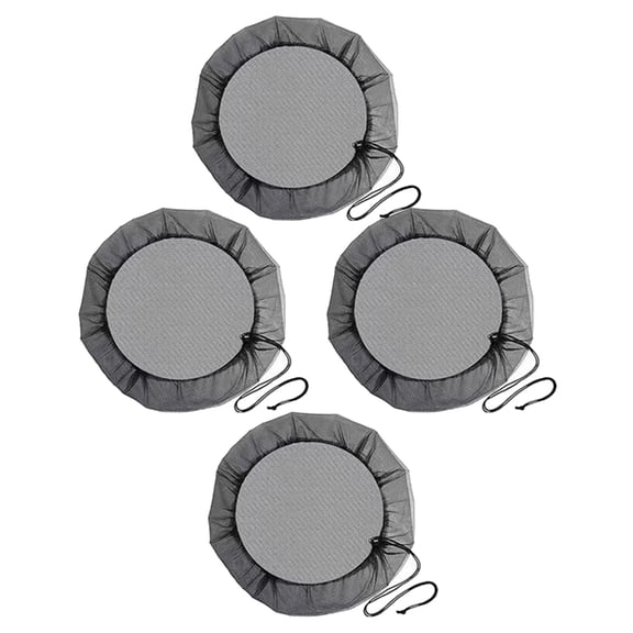 SDFGTstore 4Pcs Mesh Cover for Rain Bucket with Drawstring Mesh Water Bucket Screen