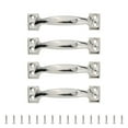 thumbnail image 1 of SDFGTstore 4pcs Arched Handles for Garage Door and Indoor Cabinets Metal Barn Door Pulls, 1 of 12