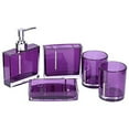 thumbnail image 1 of SDFGTstore 5Pieces Bathroom Essentials Set Not Breakable Acrylic Dispenser Toothbrush Holders, 1 of 20