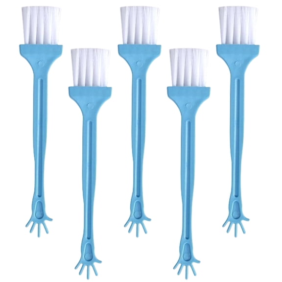 SDFGTstore 5Pieces Mini Brush for Quick Computer Keyboard Cleaning Home Office or Travel Electronic Dust Removal Cleaning Brush