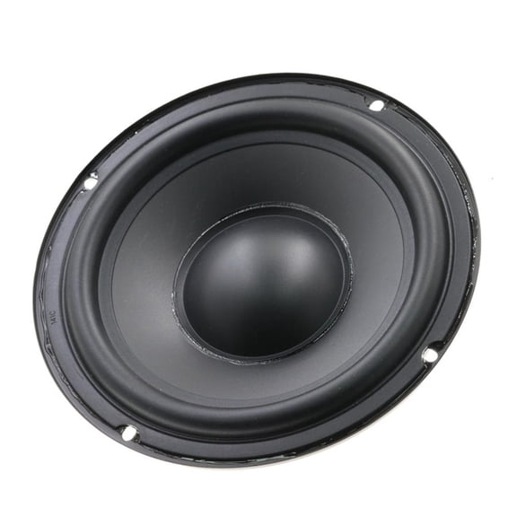 SDFGTstore 6.5in 30W Ranges Car Music Speaker Heavy Bass Modifieds Rubber Loudspeaker