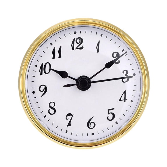 SDFGTstore 70mm Quartzs Clock Insert Movement Home DIY Roman Arabic Numerals Clock Mechanism