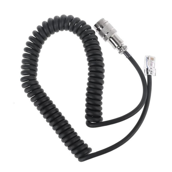 SDFGTstore 8Pin to RJ-45 Modular Plug Mic Cable Adapter for Microphone MD-200 MD-100
