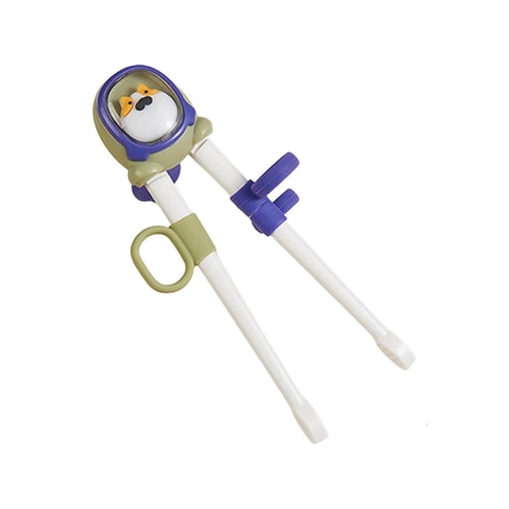 SDFGTstore ABS Plastic Chopsticks With Ergonomic Rebound Handle For Youngester Learners