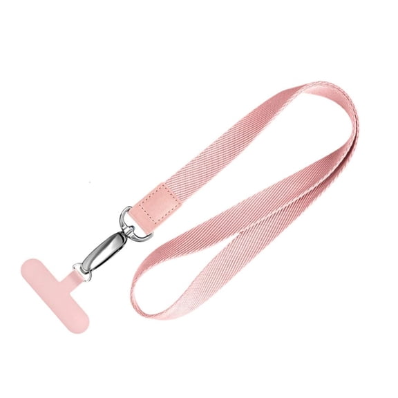 SDFGTstore Adjustable Phone Neck Strap With Secure Clip For Sports Travel Handfree Carrying Work Card Wallet Camera Lanyard
