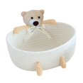 thumbnail image 1 of SDFGTstore Adorable Cotton Rope Hand Knitted Storage Container for Various Household Goods, 1 of 21