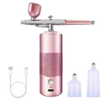 SDFGTstore Airbrush Kit with Compressor High Pressure Cordless Airbrush Guns Portable