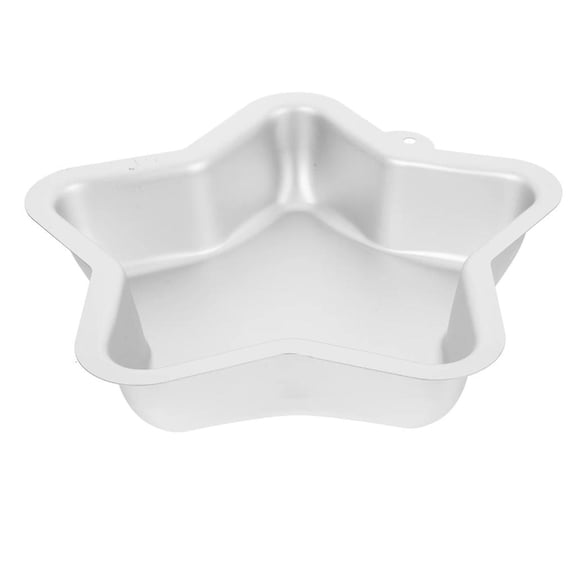 SDFGTstore Aluminum Star Cake Molds For Pancakes Dessert Making Nonstick Baking Pan Tins Perfect For Holidays Birthday Celebration