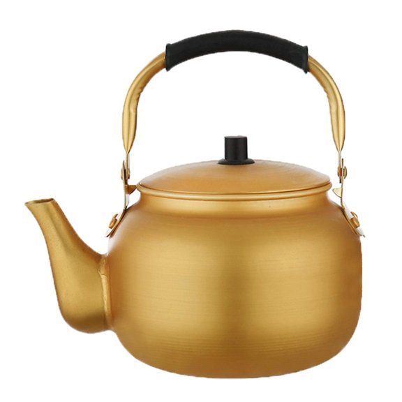 SDFGTstore Aluminum Tea Kettle Korean for Raw Rice Wine Pot Whiskey Flagon Flask Soup Conta