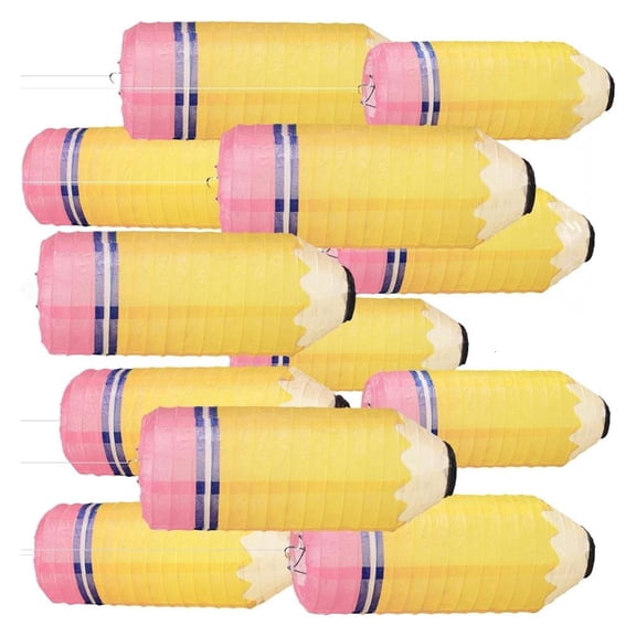 SDFGTstore Artistic Back to School Paper Decoration School Season Biodegradable Crafts