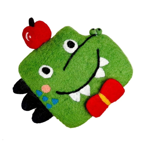 SDFGTstore Artistic Woolen Coaster Collection Absorbent Spill Guard Fun Office Desk Decorations Themed Felt Table Mats Nonslip Bottom Heat Resistant Homes Kitchen Use