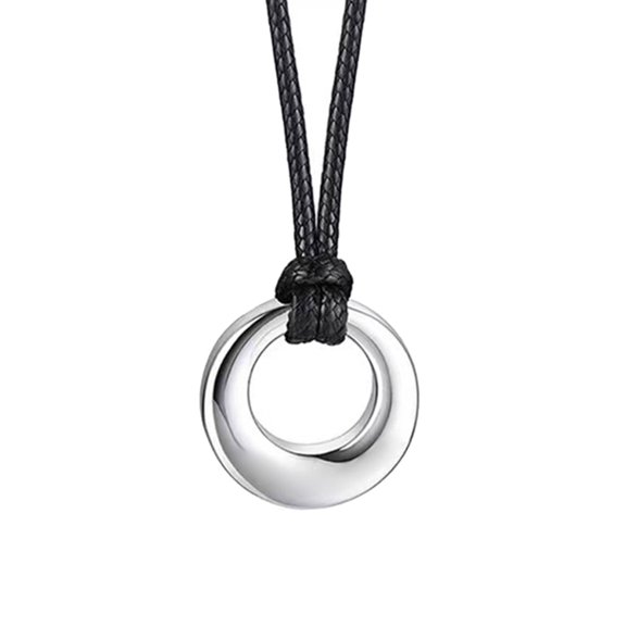 SDFGTstore Ashes Necklace Compact Design For Sentimental Remembrance Metal Neck Jewelry