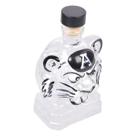 SDFGTstore Bar Glass Liquor Container Artistic Tigers Head Design Whiskeys Bottle Decanter