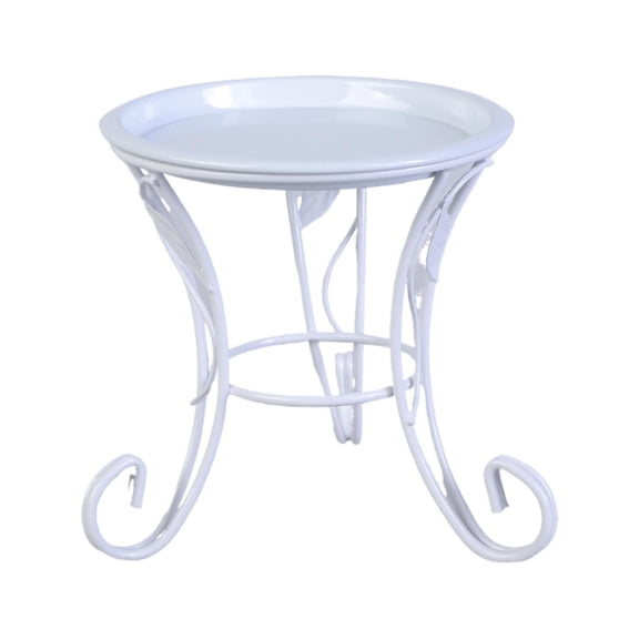 SDFGTstore Bedroom Plant Stand Iron Texture Perfect for Office Desk or Living Rooms