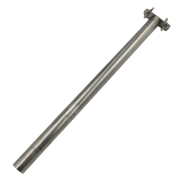 SDFGTstore Bird Perch Parrot Stainless Steel Stand with Rhombic Pattern Anti-Slip Grinding Claw Bar for Small Medium Birds 3 Sizes