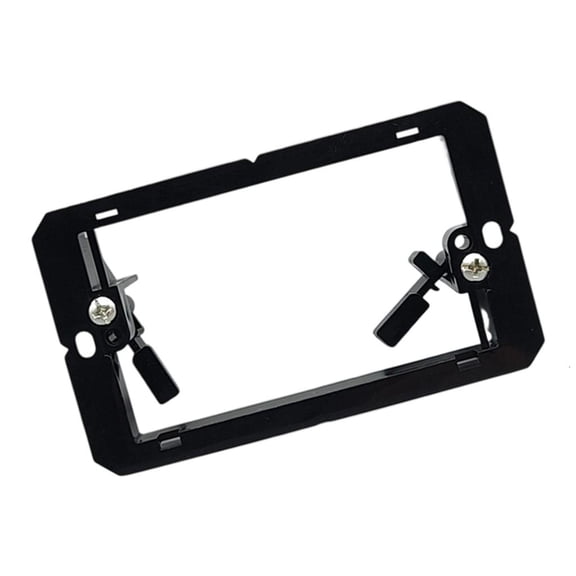 SDFGTstore Brush Wall Plate with Bracket, Cable Pass Through Insert Single Gang Wall Cover