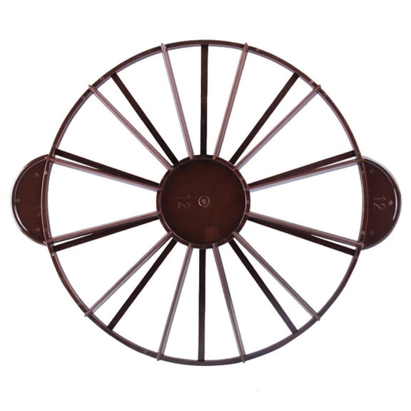 SDFGTstore Cake Portion Slice Marker 10/12 Piece Equal Portion Round Cake Bread Divider Cutter Slicer Ring Safe Non-Toxic DIY Cooking Baking Tool